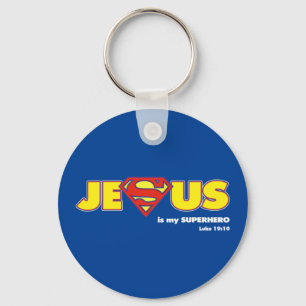 Porte-clés Porte - clé Jésus Superhero