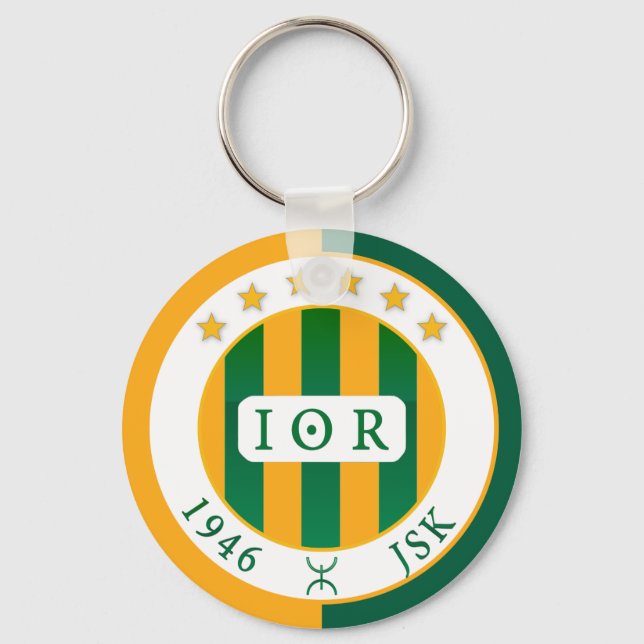 Porte-clés PORTE - CLÉ JS Kabylie (Recto)