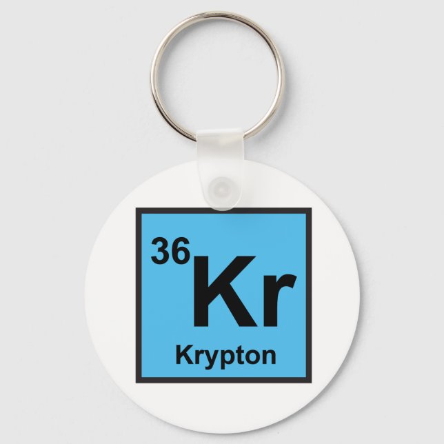Porte-clés Porte - clé Krypton (Recto)