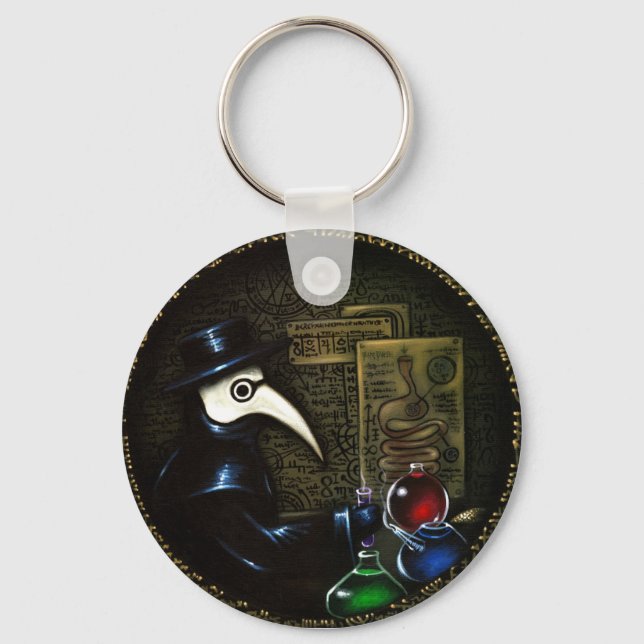 Porte-clés porte - clé "La vengeance des alchimistes" (Recto)