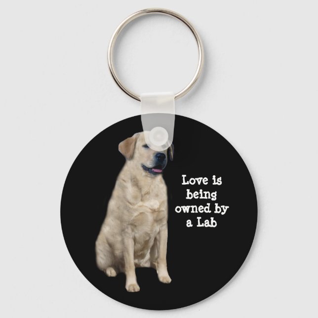 Porte-clés Porte - clé Labrador Retriever (Recto)