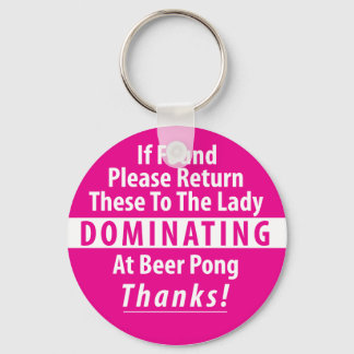 Porte-clés Porte - clé Ladies Beer Pong