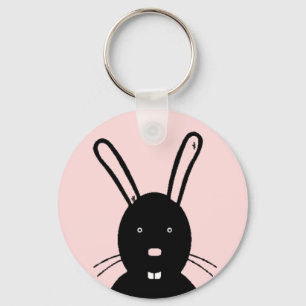 Porte-clés Porte - clé lapin foncé