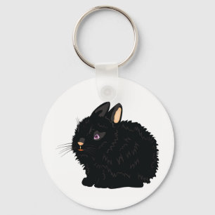 Porte-clés Porte - clé lapin noir