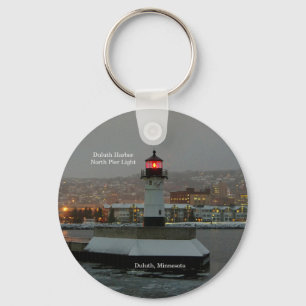 Porte-clés Porte - clé léger du quai nord du port de Duluth