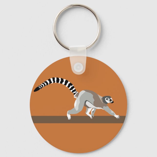 Porte-clés Porte - clé Lemur (Recto)