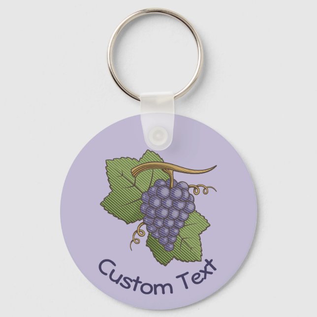 Porte-clés Porte - clé Lilac Grapes (Recto)