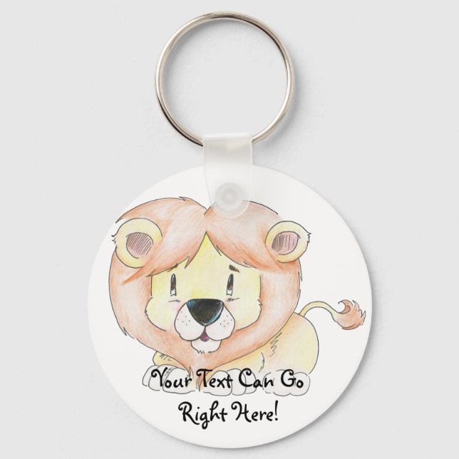 Porte-clés Porte - clé Lion mignon (Recto)