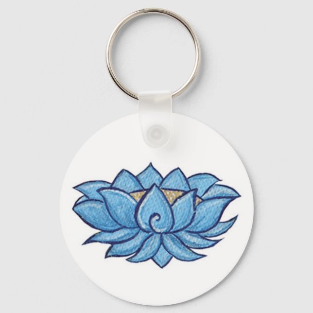 Porte-clés PORTE - CLÉ Lotus (Recto)