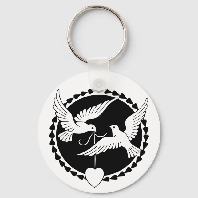 Porte-clés Porte - clé Lovebird (Recto)