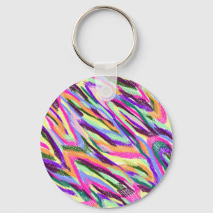 Porte-clés Porte - clé lumineux de zig-zags