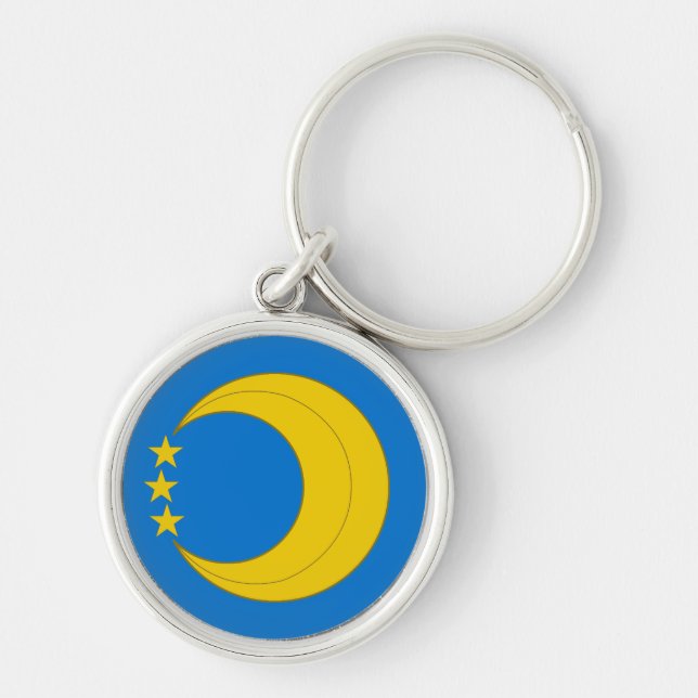 Porte-clés PORTE - CLÉ Lune Crescent SCA (Devant)