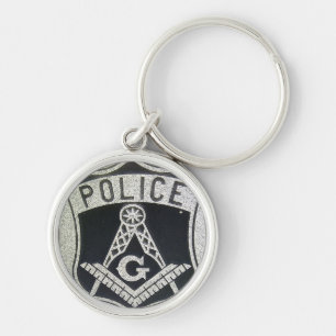 Porte-clés Porte - clé maçonnique de police