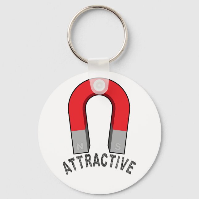 Porte-clés Porte - clé magnétique attractif (Recto)