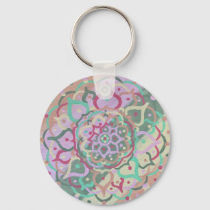Porte-clés Porte - clé Mandala