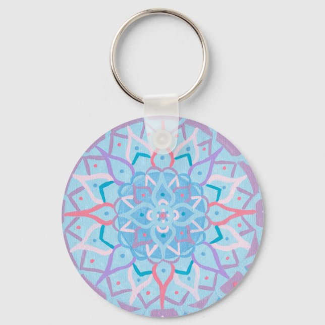 Porte-clés Porte - clé Mandala (Recto)