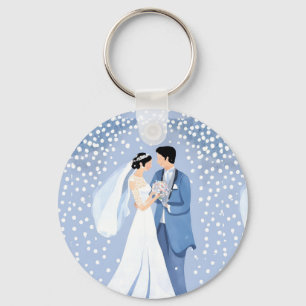 PORTE-CLÉS PORTE - CLÉ MARIAGE 2