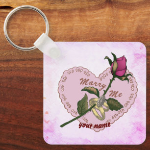 Porte-clés Porte - clé mariage Marry Me