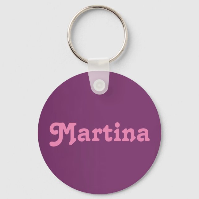 Porte-clés Porte - clé Martina (Recto)