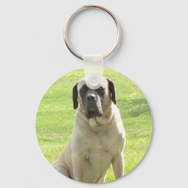 Porte-clés Porte - clé mastiff anglais (Recto)