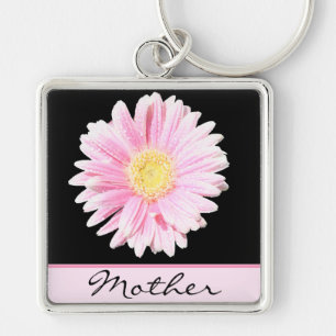 Porte-clés Porte - clé-mère rose Gerbera Daisy