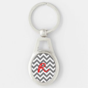 Porte-clés Porte - clé métallique Chevron tendance