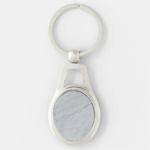 Porte-clés Porte - clé métallique en pierre de marbre