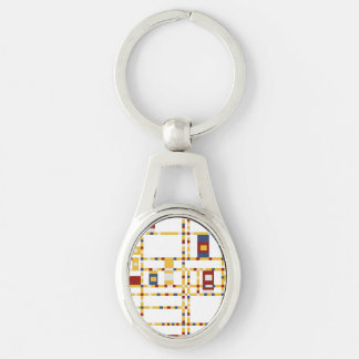 Porte-clés Porte - clé métallique ovale