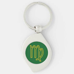Porte-clés Porte - clé métallique Virgo Zodiac