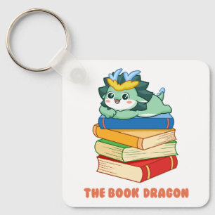 Porte-clés Porte - clé mignon "The Book Dragon"