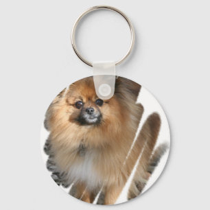 Porte-clés Porte - clé miniature de Pomeranian