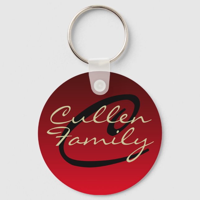 Porte-clés Porte - clé Monogram Red (famille) (Recto)