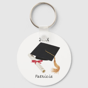 Porte-clés Porte - clé mortier et diplôme