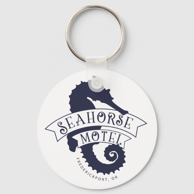 Porte-clés Porte - clé Motel Seahorse (Recto)