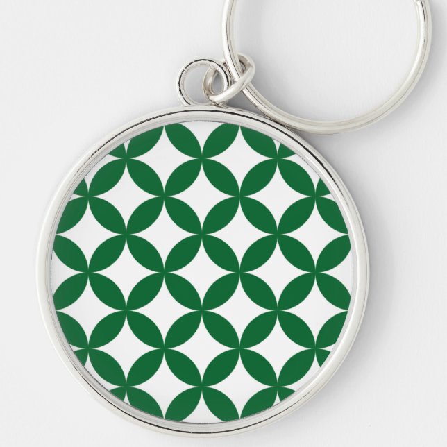 Porte-clés Porte - clé Motif de Green Shippo (Devant)