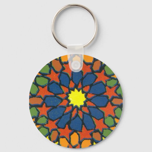 Porte-clés Porte - clé Motif islamique (Recto)