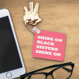 Porte-clés Porte - clé motivationnel afro-américain (noir)