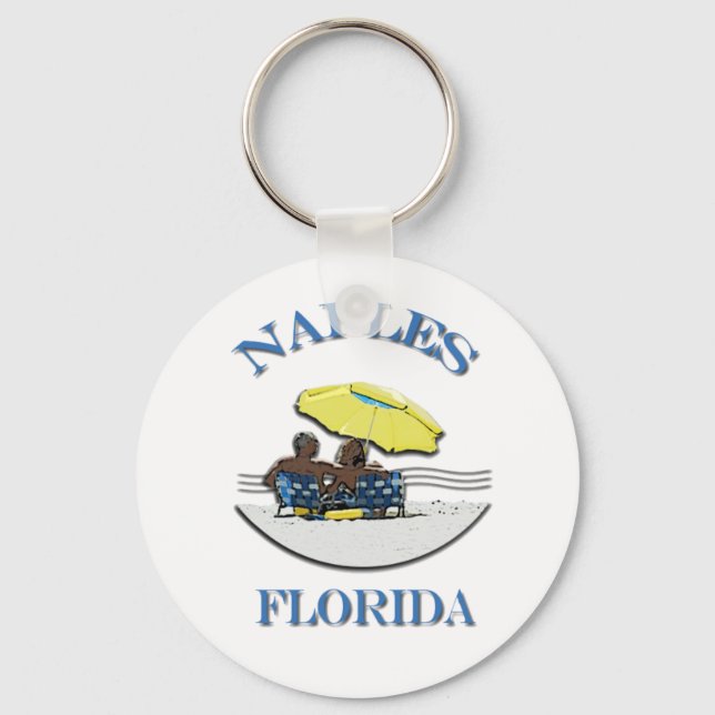 Porte-clés Porte - clé Naples Florida (Recto)