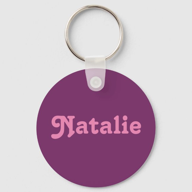 Porte-clés Porte - clé Natalie (Recto)