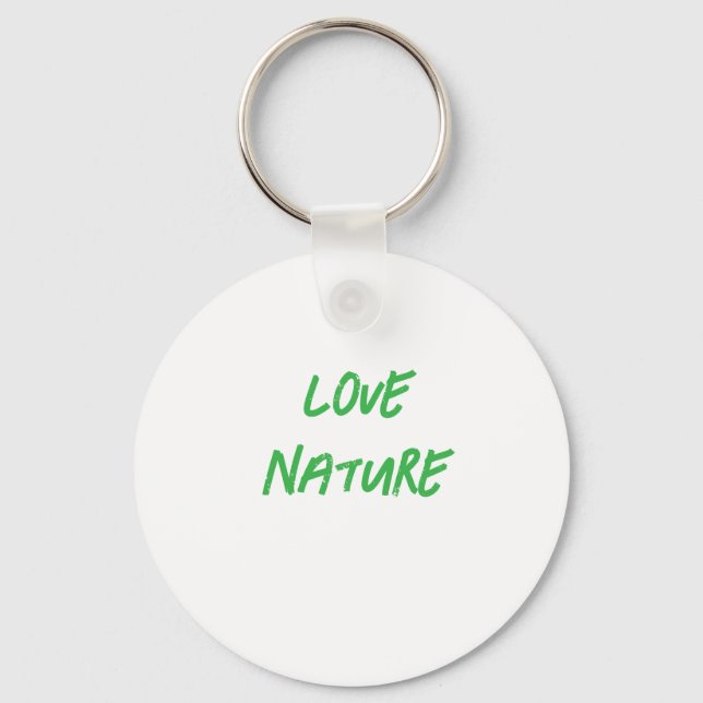 Porte-clés porte - clé naturel (Verso)