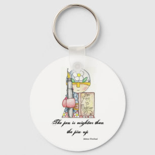 Porte-clés Porte - clé Nerd Word