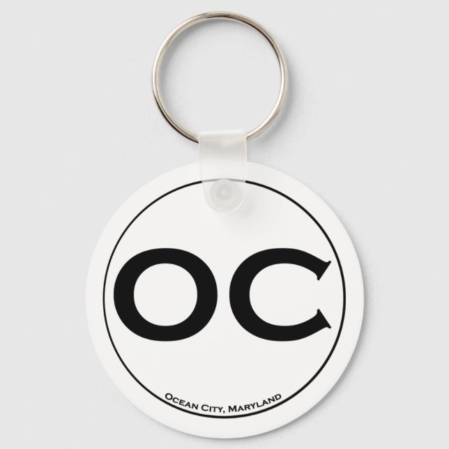 Porte-clés Porte - clé Ocean City (Recto)