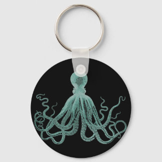 Porte-clés Porte - clé octopus bleu