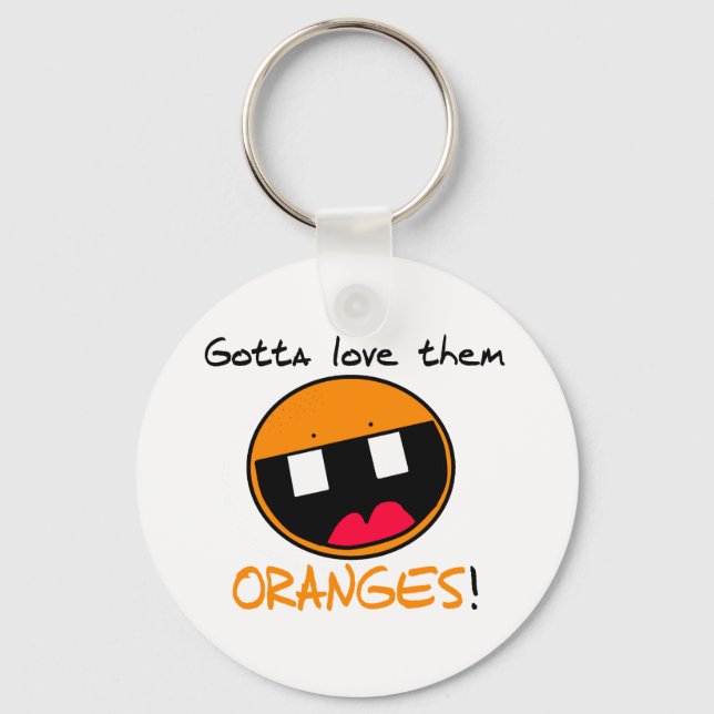 Porte-clés Porte - clé Oranges (Recto)