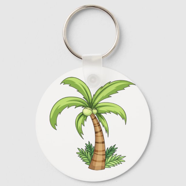 Porte-clés Porte - clé Palm Tree (Recto)