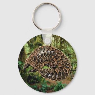 Porte-clés Porte - clé Pangolin