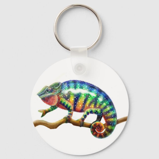 Porte-clés Porte - clé Panther Chameleon (Recto)