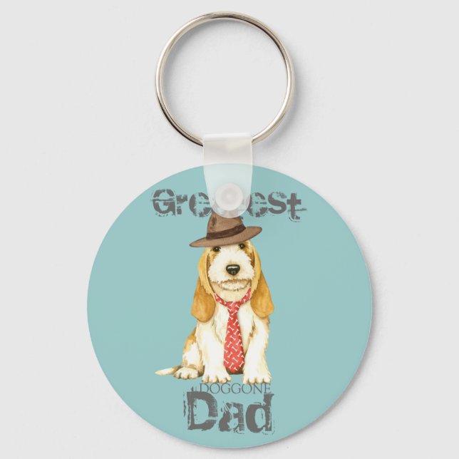 Porte-clés Porte - clé papa GBGV (Recto)