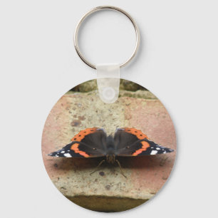Porte-clés Porte - clé papillon de l'amiral rouge