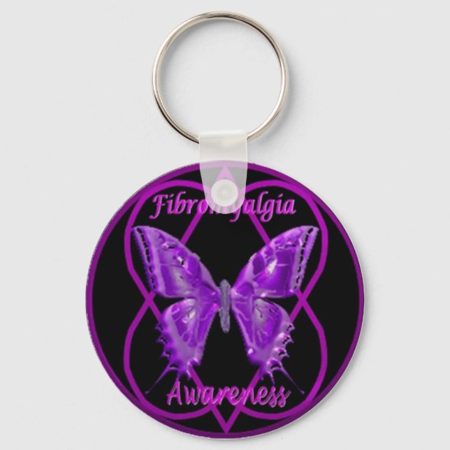 Porte-clés Porte - clé papillon Fibro (Recto)